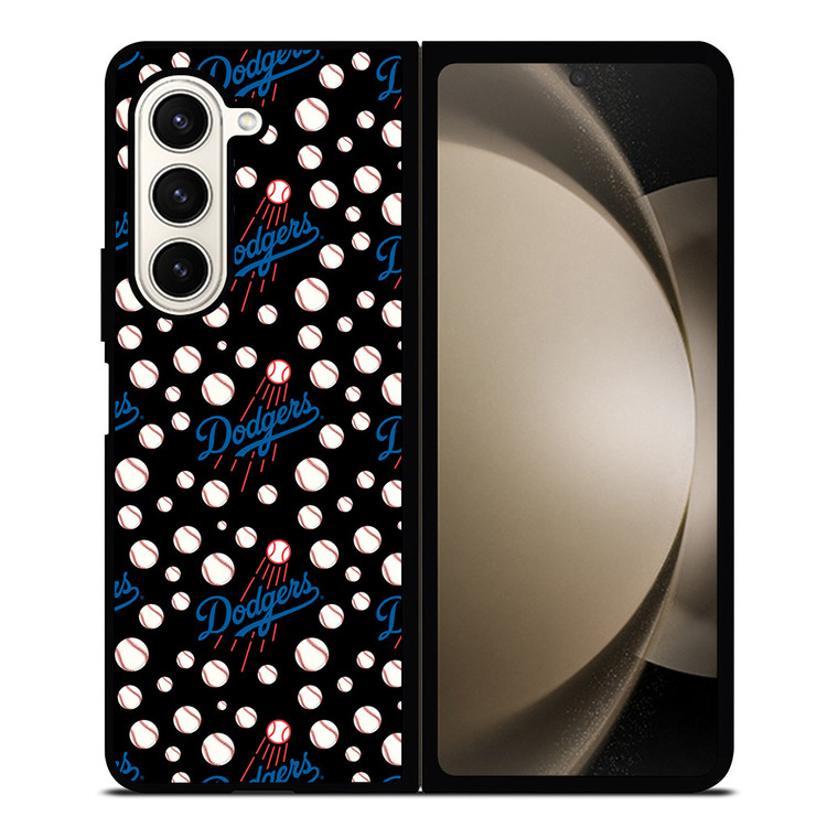 LOS ANGELES DODGERS BASEBALL PATTERN 2 Samsung Galaxy Z Fold 5 Case Cover