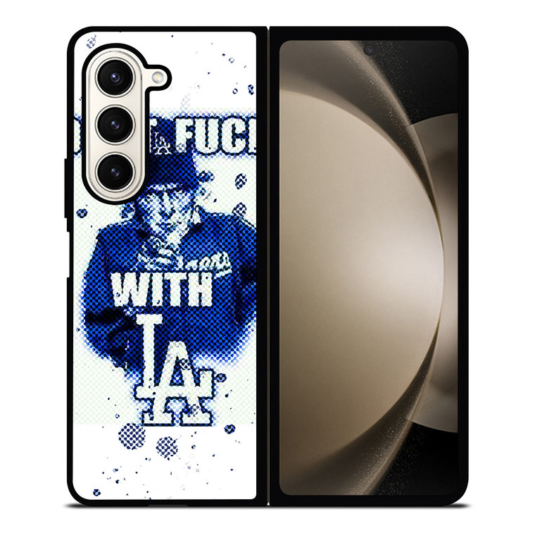 LOS ANGELES DODGERS MLB BASEBALL BANTER 2 Samsung Galaxy Z Fold 5 Case Cover