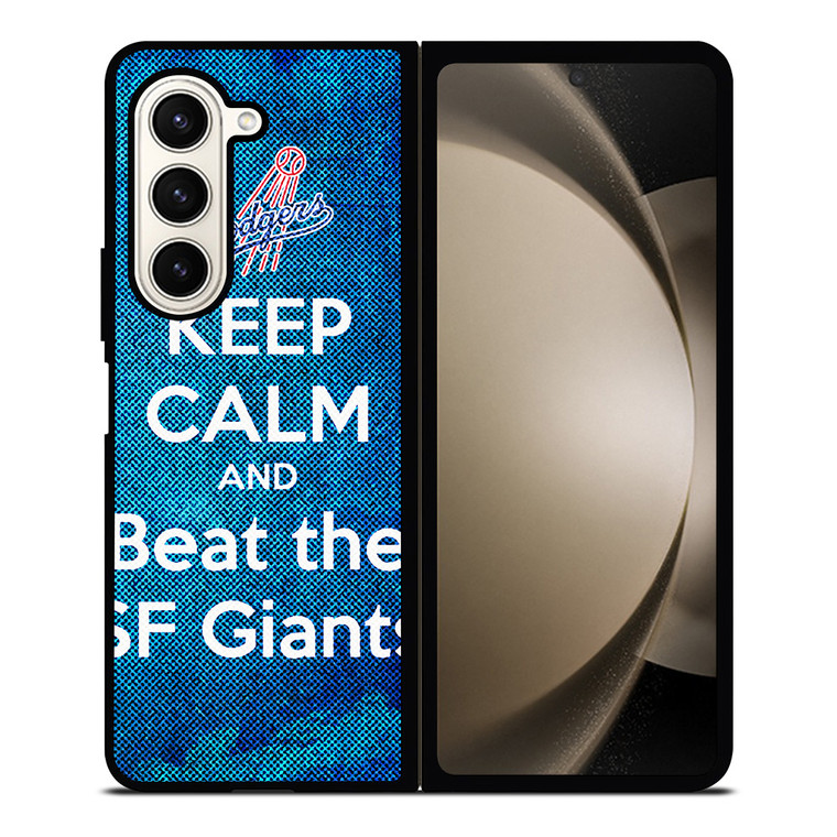 LOS ANGELES DODGERS MLB BASEBALL BANTER Samsung Galaxy Z Fold 5 Case Cover