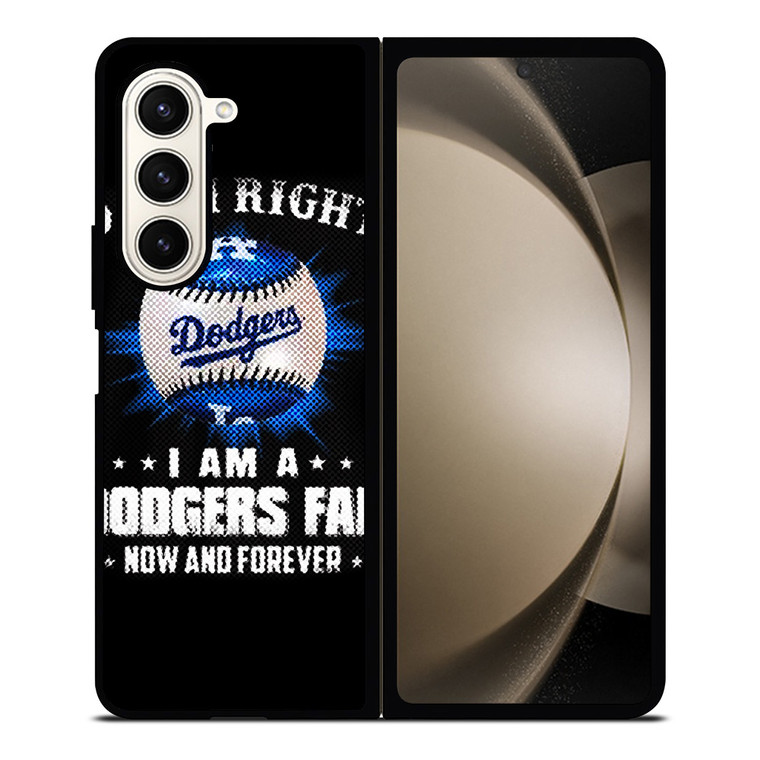 LOS ANGELES DODGERS MLB BASEBALL FANS Samsung Galaxy Z Fold 5 Case Cover