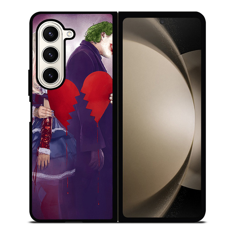 MAD LOVE JOKER AND HARLEY QUINN Samsung Galaxy Z Fold 5 Case Cover