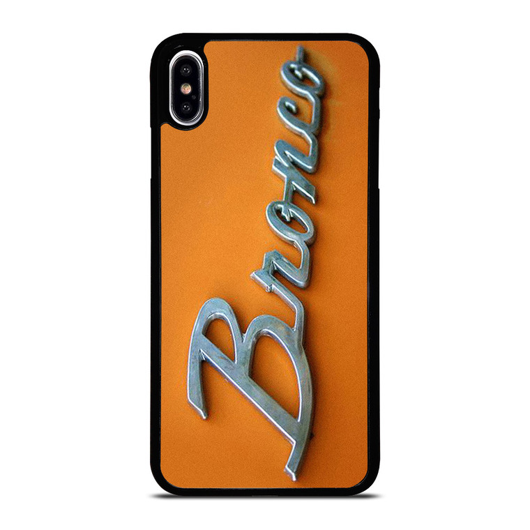 FORD BRONCO EMBLEM iPhone XS Max Case Cover
