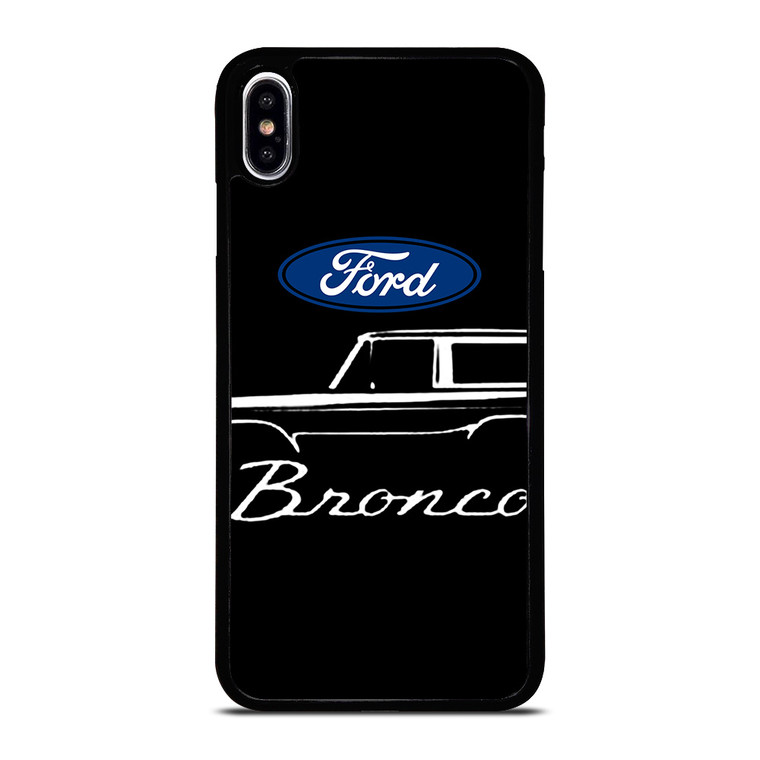 FORD BRONCO SILHOUETTE iPhone XS Max Case Cover