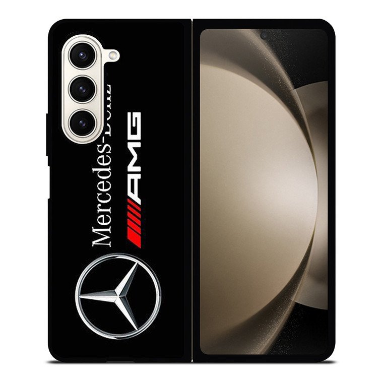 MERCEDES BENZ AMG BLACK Samsung Galaxy Z Fold 5 Case Cover