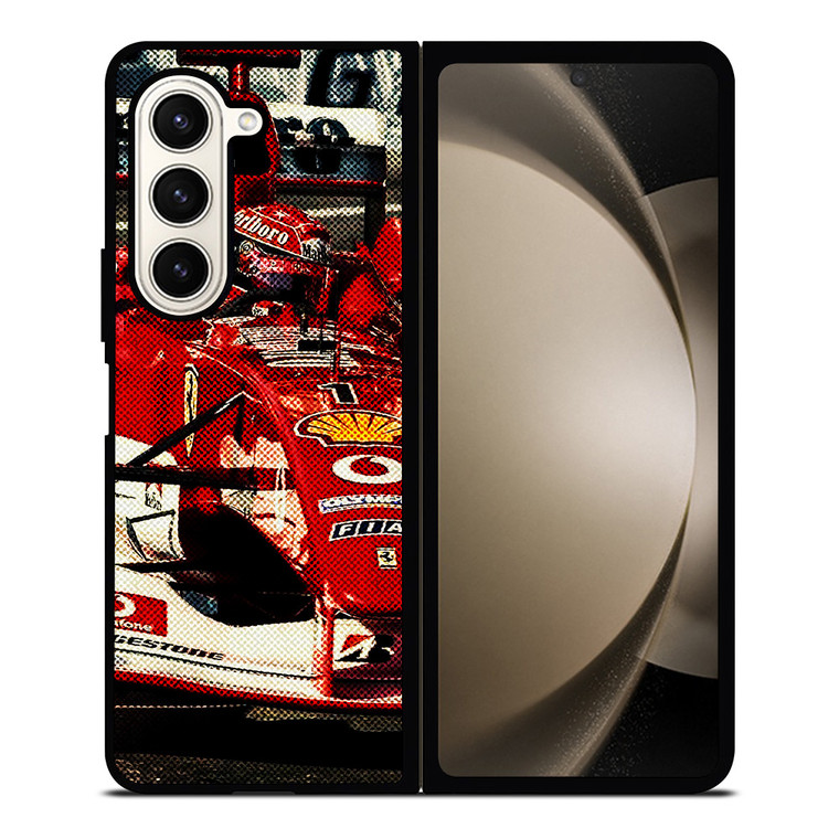 MICHAEL SCHUMACHER FERRARI F1 FORMULA ONE 2 Samsung Galaxy Z Fold 5 Case Cover