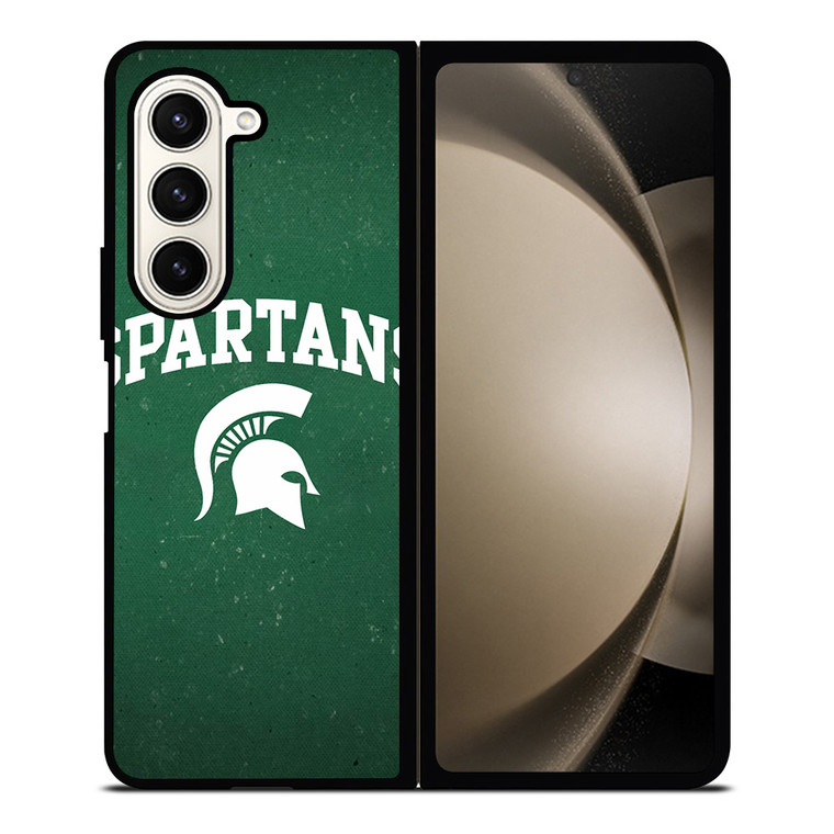 MICHIGAN STATE SPARTANS LOGO Samsung Galaxy Z Fold 5 Case Cover