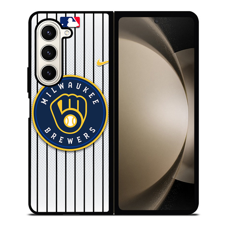 MILWAUKEE BREWERS MLB NIKE Samsung Galaxy Z Fold 5 Case Cover