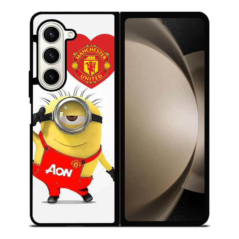 MINIONS LOVE MANCHESTER UNITED Samsung Galaxy Z Fold 5 Case Cover