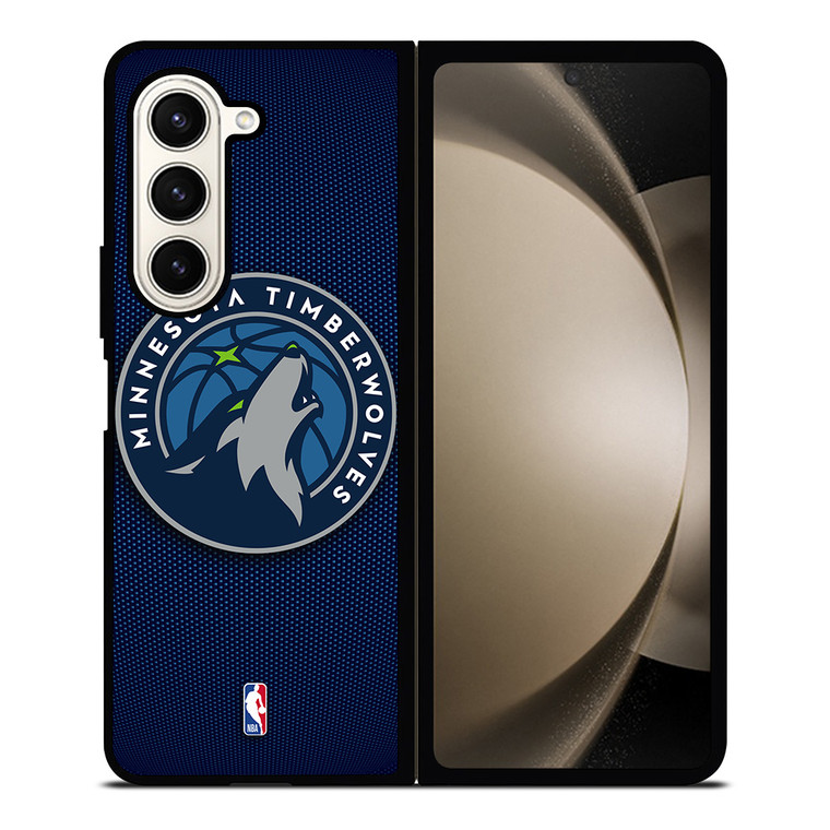MINNESOTA TIMBERWOLVES BASKETBALL NBA Samsung Galaxy Z Fold 5 Case Cover