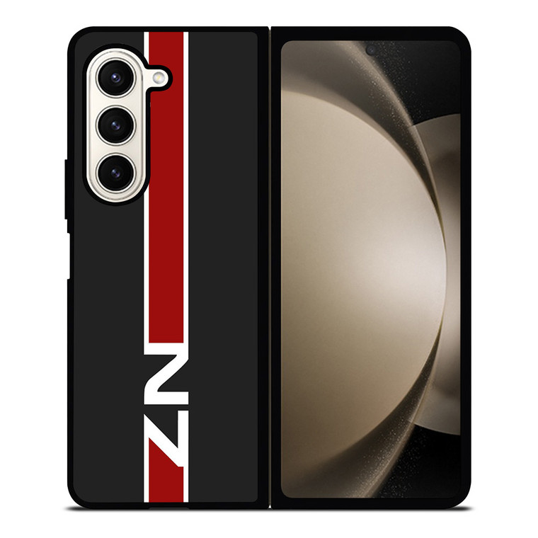 N7 MASS EFFECTS MILITARY Samsung Galaxy Z Fold 5 Case Cover