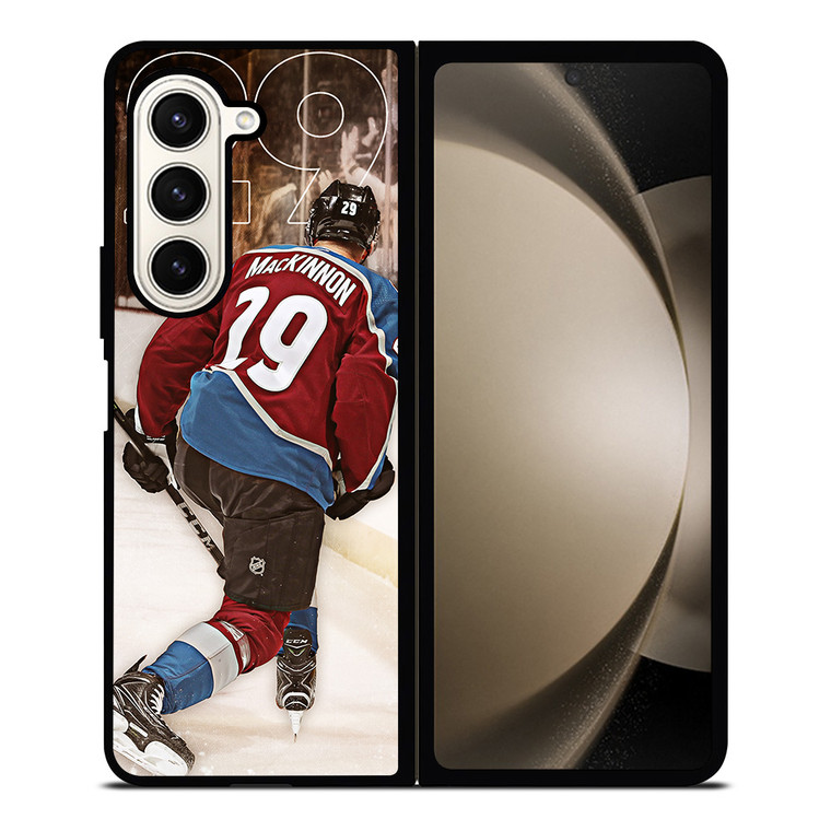 NATHAN MACKINNON COLORADO AVALANCHE Samsung Galaxy Z Fold 5 Case Cover