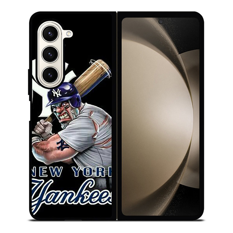 NEW YORK YANKEES BASEBALL FAN ART Samsung Galaxy Z Fold 5 Case Cover
