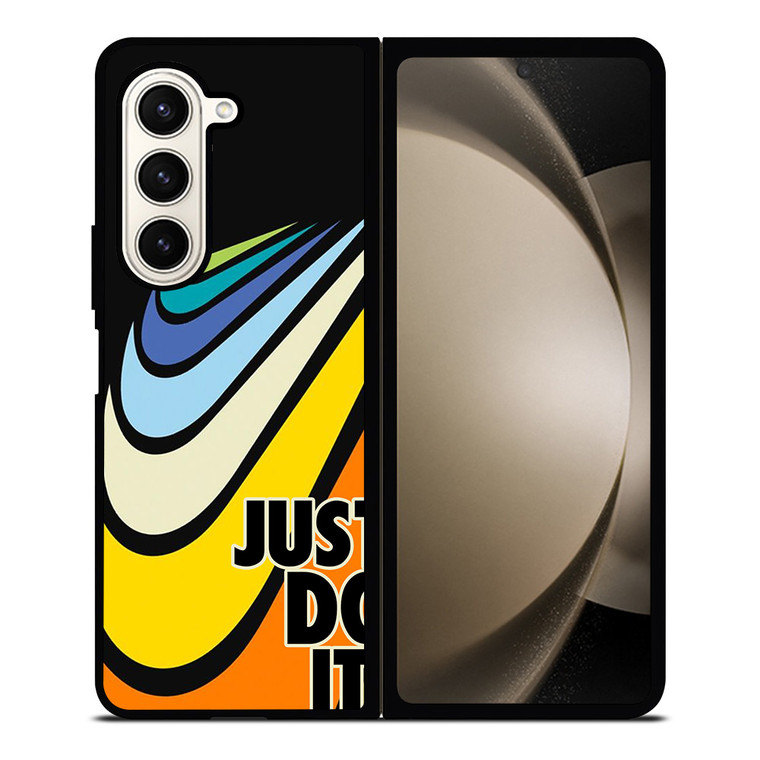 NIKE SWOOSH RETRO JUST DO IT Samsung Galaxy Z Fold 5 Case Cover