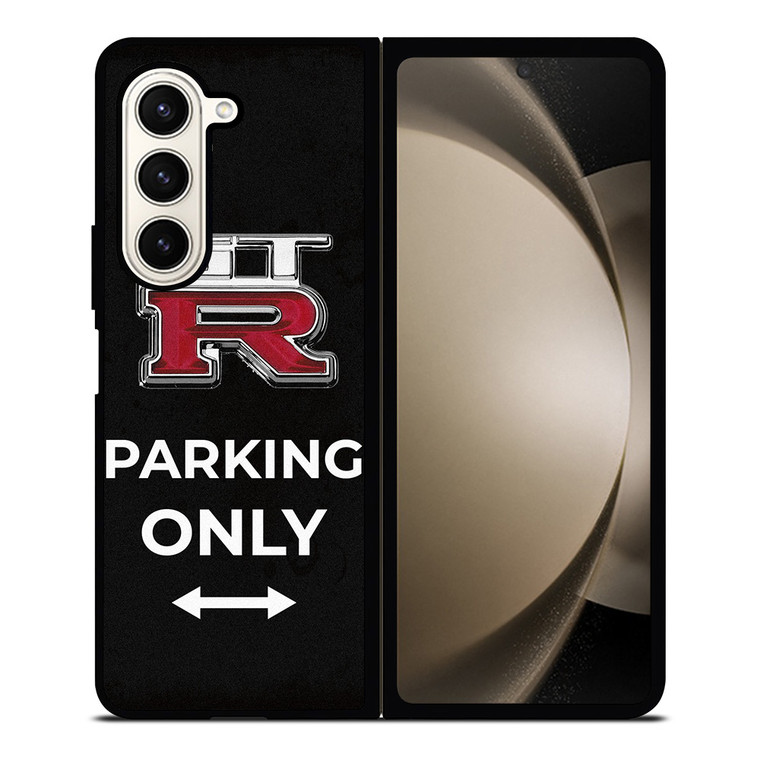 NISSAN GTR PARKING ONLY Samsung Galaxy Z Fold 5 Case Cover