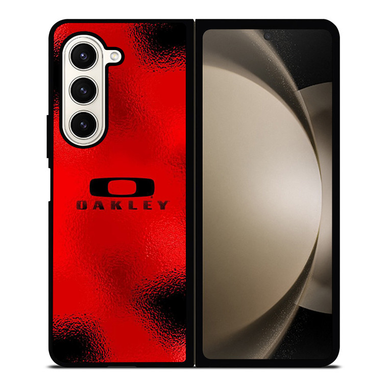OAKLEY GLASSESS RED Samsung Galaxy Z Fold 5 Case Cover