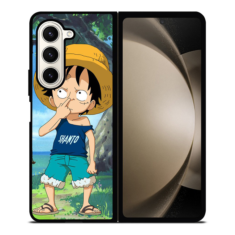 ONE PIECE LUFFY KID Samsung Galaxy Z Fold 5 Case Cover