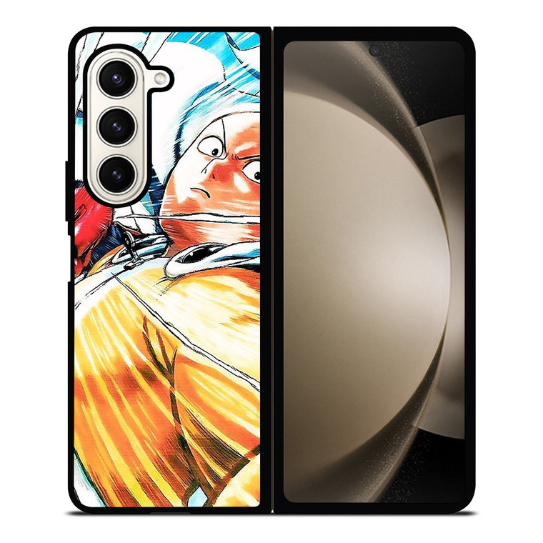 ONE PUNCH MAN SAITAMA SERIOUS Samsung Galaxy Z Fold 5 Case Cover