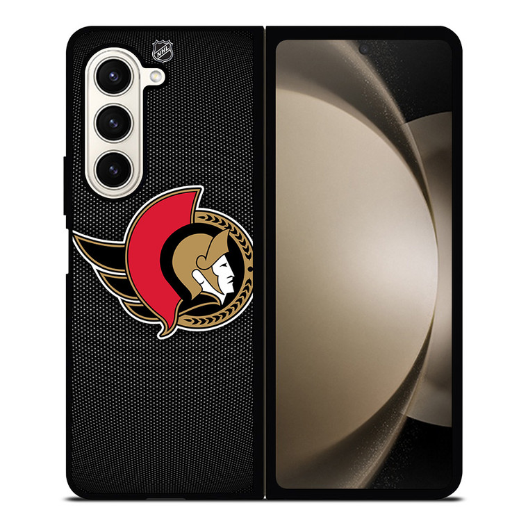OTTAWA SENATORS HOCKEY NHL LOGO Samsung Galaxy Z Fold 5 Case Cover