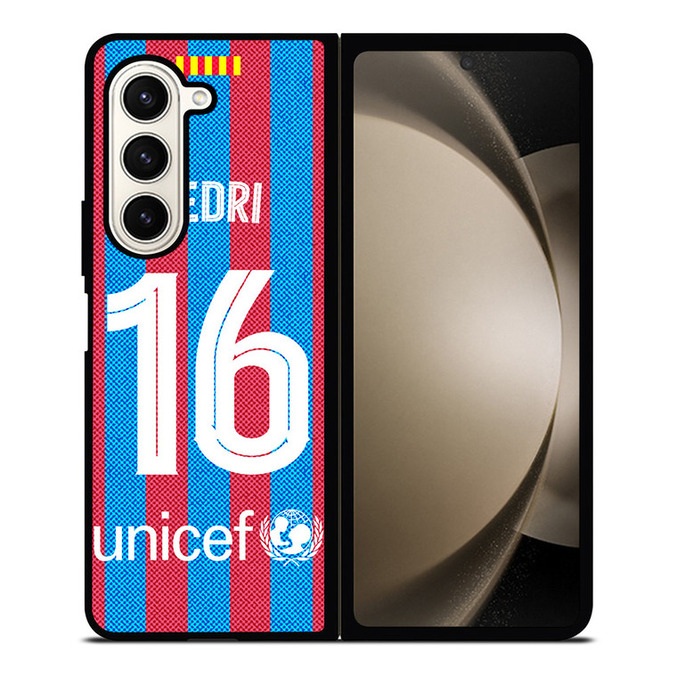 PEDRI 16 FC BARCELONA 2022 Samsung Galaxy Z Fold 5 Case Cover