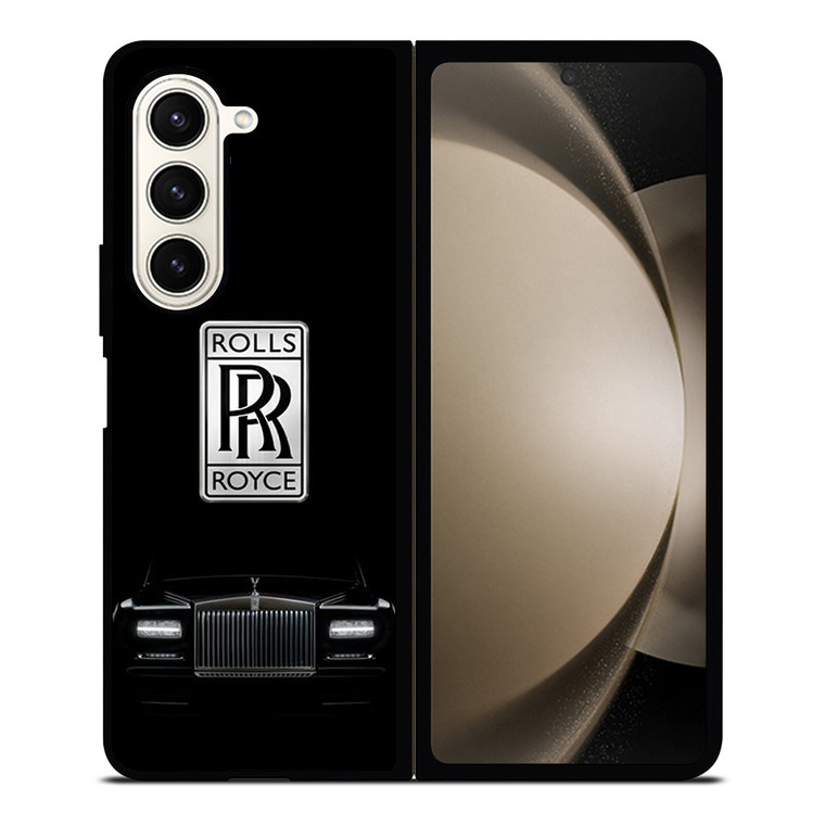 ROLLS ROYCE CAR SILHOUETTE Samsung Galaxy Z Fold 5 Case Cover