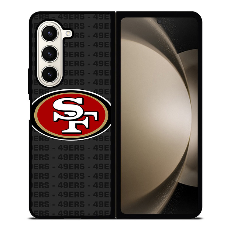 SAN FRANCISCO 49ERS FOOTBALL TEXT Samsung Galaxy Z Fold 5 Case Cover