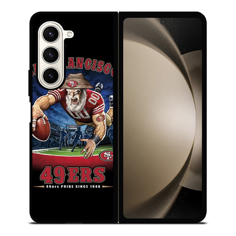 SAN FRANCISCO 49ERS NFL MASCOT Samsung Galaxy Z Fold 5 Case Cover