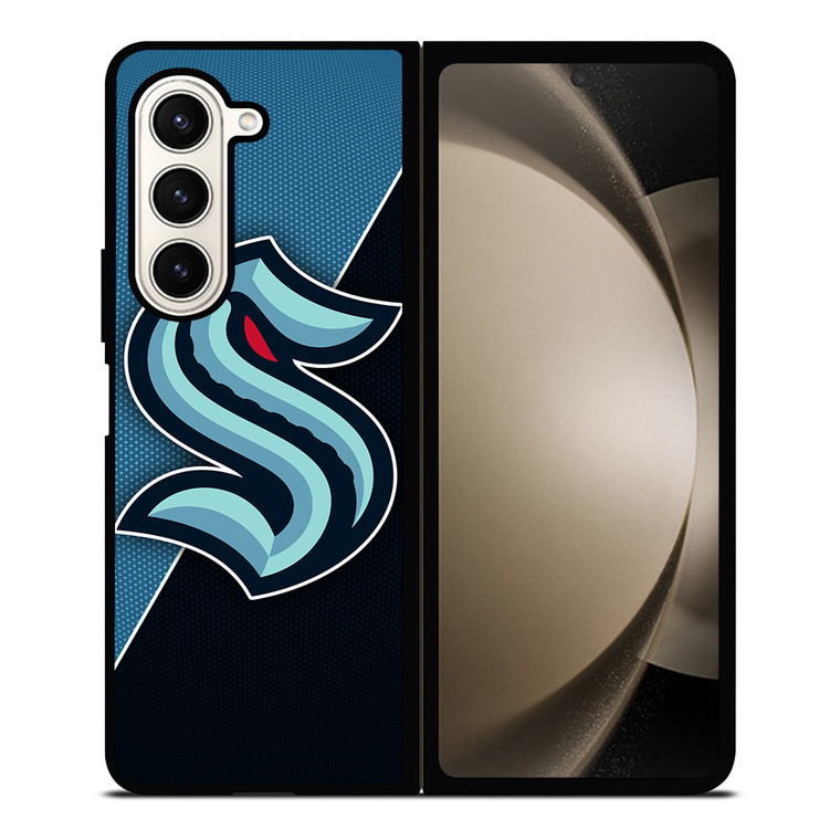 SEATTLE KRAKEN NHL HOCKEY LOGO Samsung Galaxy Z Fold 5 Case Cover