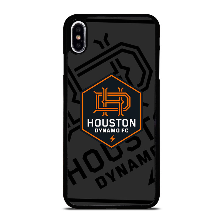 HOUSTON DYNAMO FC MLS BLACK iPhone XS Max Case Cover