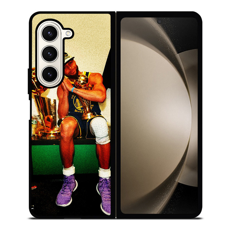 STEPHEN CURRY WARRIORS CHAMPIONS Samsung Galaxy Z Fold 5 Case Cover