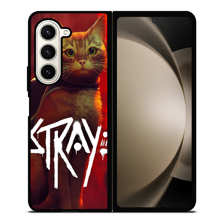 STRAY GAMES CAT Samsung Galaxy Z Fold 5 Case Cover