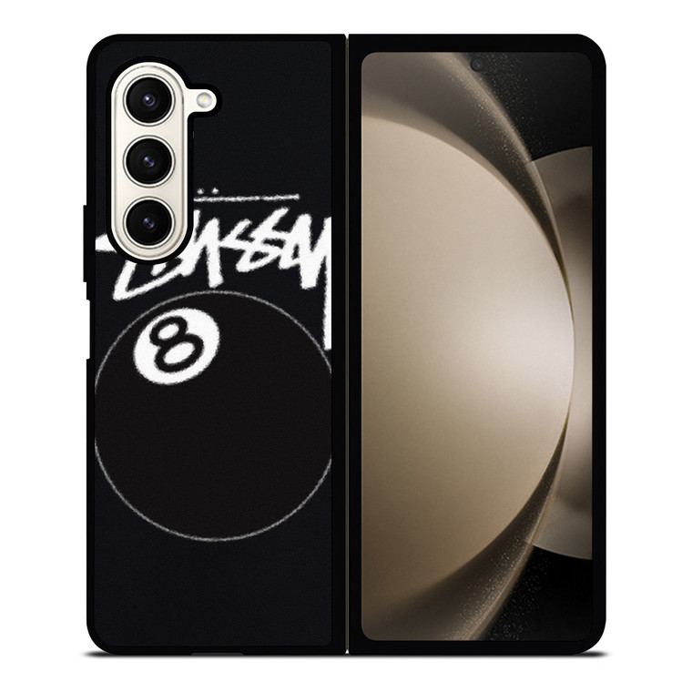 STUSSY FUZZY 8 BALL POOL Samsung Galaxy Z Fold 5 Case Cover