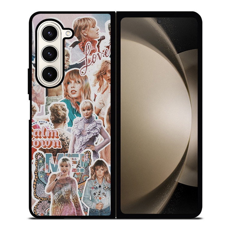 TAYLOR SWIFT AESTHETIC COLLAGE Samsung Galaxy Z Fold 5 Case Cover