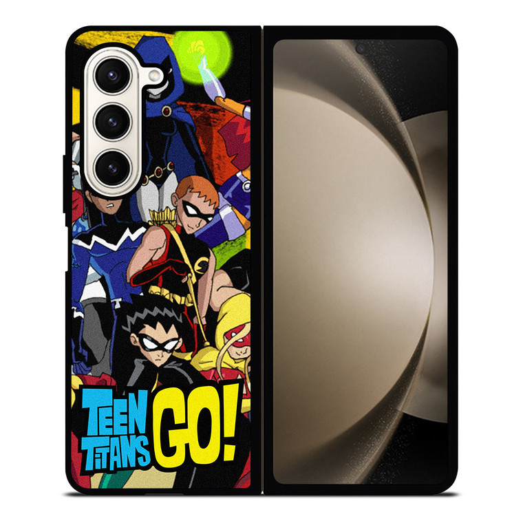 TEEN TITANS GO A CHARACTERS Samsung Galaxy Z Fold 5 Case Cover TEEN TITANS GO A CHARACTERS Samsung Galaxy Z Fold 5 Case Cover