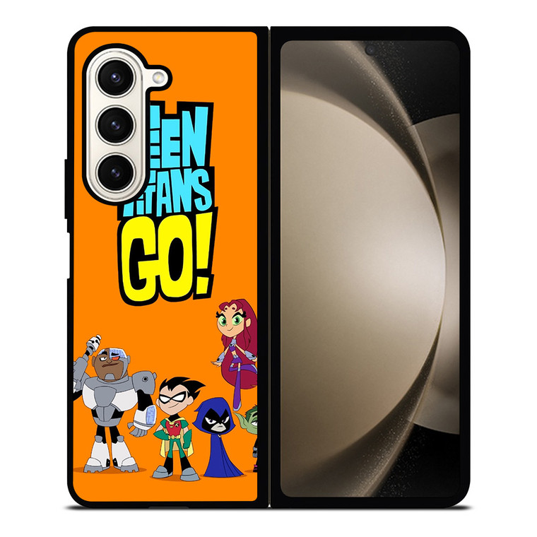 TEEN TITANS GO CARTOON Samsung Galaxy Z Fold 5 Case Cover TEEN TITANS GO CARTOON Samsung Galaxy Z Fold 5 Case Cover