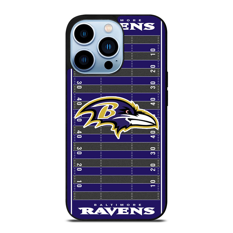 BALTIMORE RAVENS FOOTBALL FIELD iPhone 13 Pro Max Case Cover