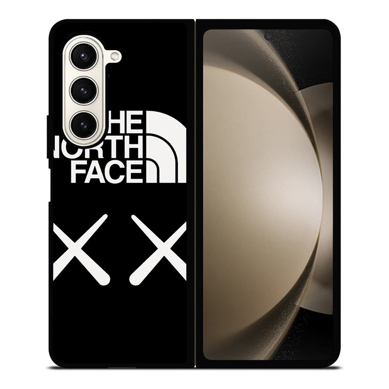 THE NORTH FACE X KAWS LOGO Samsung Galaxy Z Fold 5 Case Cover THE NORTH FACE X KAWS LOGO Samsung Galaxy Z Fold 5 Case Cover