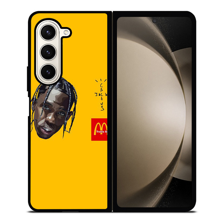 TRAVIS SCOTT CACTUS JACK X MCDONALD Samsung Galaxy Z Fold 5 Case Cover TRAVIS SCOTT CACTUS JACK X MCDONALD Samsung Galaxy Z Fold 5 Case Cover