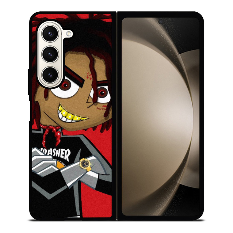 TRIPPIE REDD THRASHER RAPPER Samsung Galaxy Z Fold 5 Case Cover TRIPPIE REDD THRASHER RAPPER Samsung Galaxy Z Fold 5 Case Cover