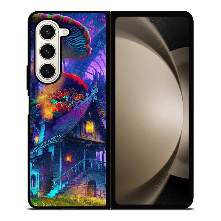 TRIPPY MUSHROOM PSYCHEDELIC Samsung Galaxy Z Fold 5 Case Cover TRIPPY MUSHROOM PSYCHEDELIC Samsung Galaxy Z Fold 5 Case Cover