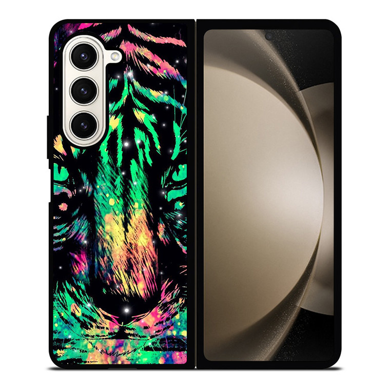 TRIPPY TIGER ART 2 Samsung Galaxy Z Fold 5 Case Cover