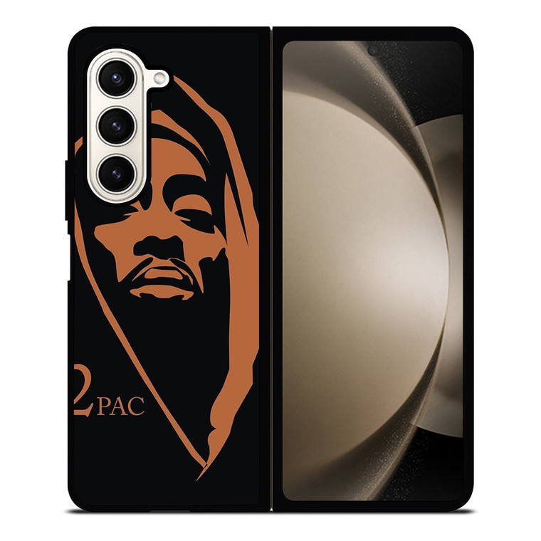 TUPAC SHAKUR SILHOUETTE Samsung Galaxy Z Fold 5 Case Cover TUPAC SHAKUR SILHOUETTE Samsung Galaxy Z Fold 5 Case Cover