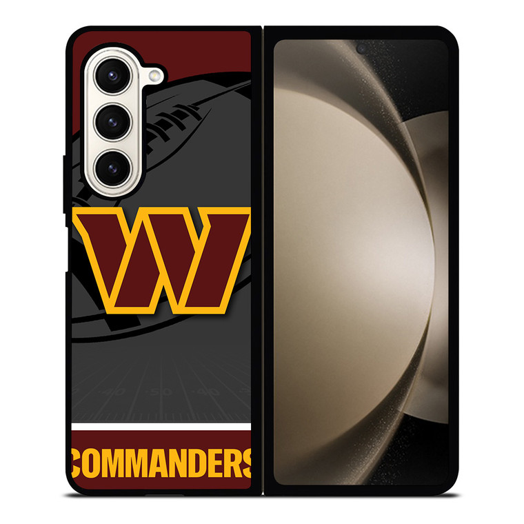 WASHINGTON COMMANDERS NFL TEAM Samsung Galaxy Z Fold 5 Case Cover