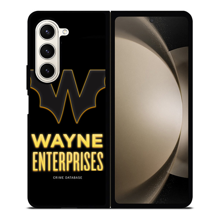 WAYNE ENTERPRISES BATMAN LOGO Samsung Galaxy Z Fold 5 Case Cover