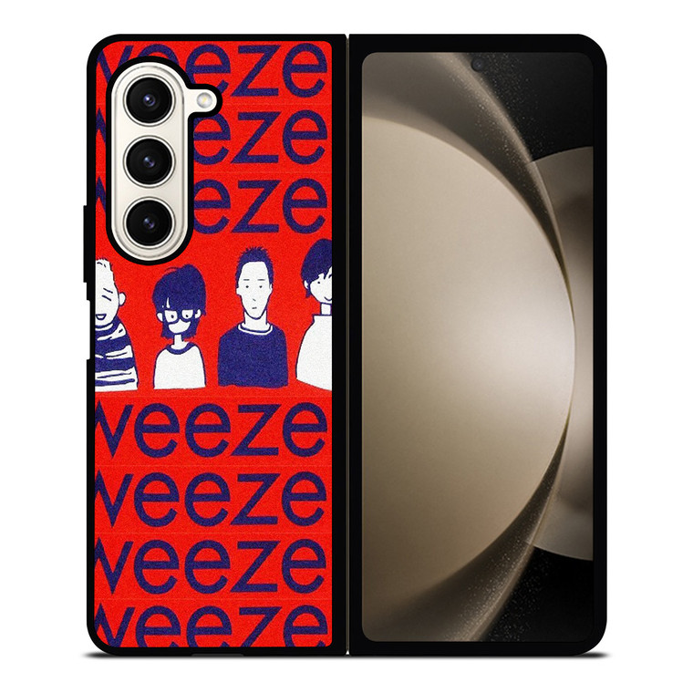 WEEZER ROCK BAND ART Samsung Galaxy Z Fold 5 Case Cover
