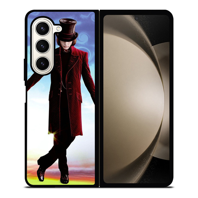 WILLY WONKA JOHNNY DEPP Samsung Galaxy Z Fold 5 Case Cover