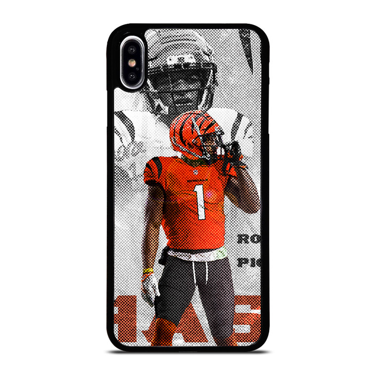 JAMARR CHASE CINCINNATI BENGALS NFL FOOTBALL iPhone XS Max Case Cover