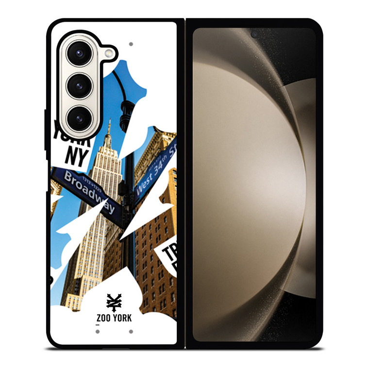 ZOO YORK NEW YORK CITY NYC SKATEBOARD Samsung Galaxy Z Fold 5 Case Cover