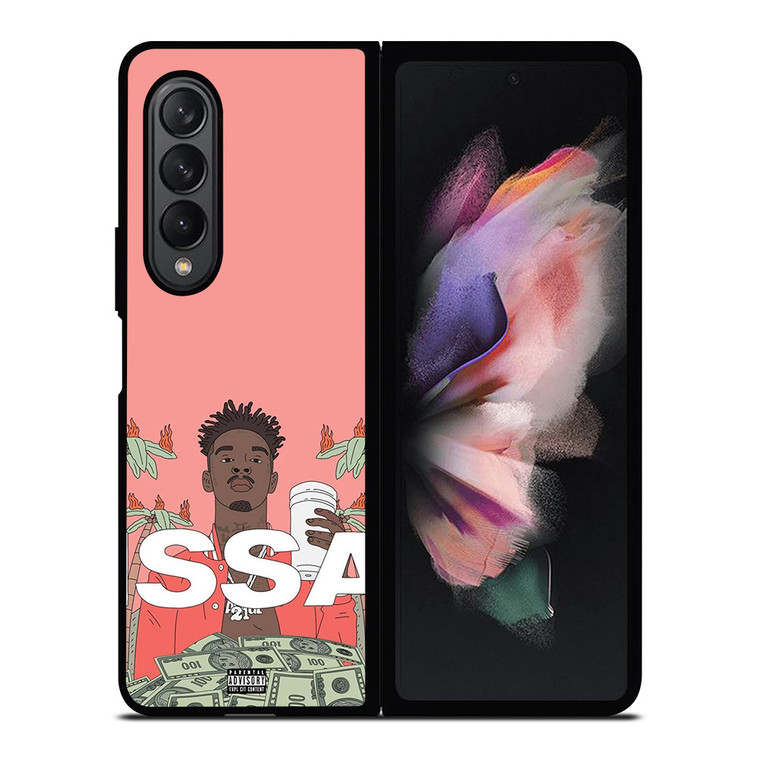 21 SAVAGE ISSA ALBUM Samsung Galaxy Z Fold 3 Case Cover