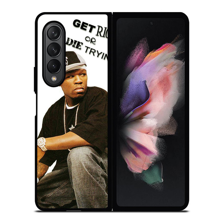 50 CENT GET RICH OR DIE TRYIN Samsung Galaxy Z Fold 3 Case Cover