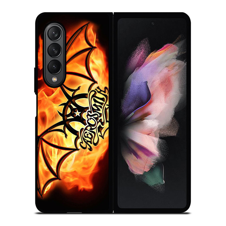 AEROSMITH ROCK BAND FIRE Samsung Galaxy Z Fold 3 Case Cover